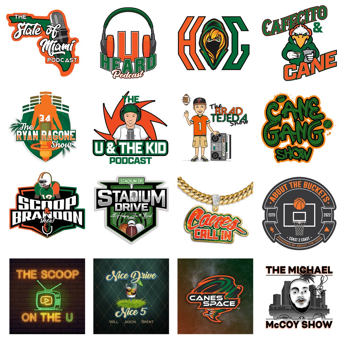 Our fingerprints are everywhere in this #Canes community!😍 This list keeps growing and we couldn't be prouder of the role we play(ed) in each of their journeys, no matter how small. Shoutout to everyone who trusted us with their brand, we appreciate you always! 🙏✊ #CanesFam…