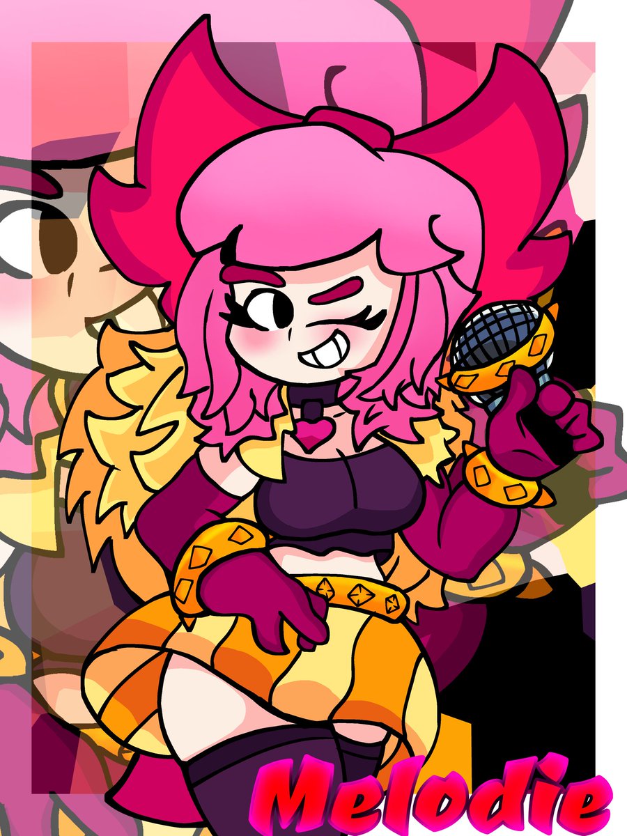 AleChanSito's tweet photo. MEEEEE-LOOOOO-DIEEEEEEEEEEE 🎶🎶🎶

#brawlstars #brawlstarsfanart
#BrawlStarsArt #brawlstarsmelodie #artedigiral #drawing #digitaldrawing #dibujo #dibujodigital https://t.co/HFsQo8dtW4