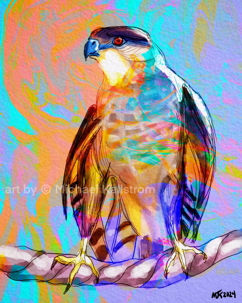 Afternoon Work NO NFTs! Some of my work is available on michael-kallstrom.pixels.com #thedailysketch #drawing #artgallery #painting #art #artist #Procreate #digitalart #portrait #artoftheday #portrait #portraitpainting #sketch #artistsontwitter #birds