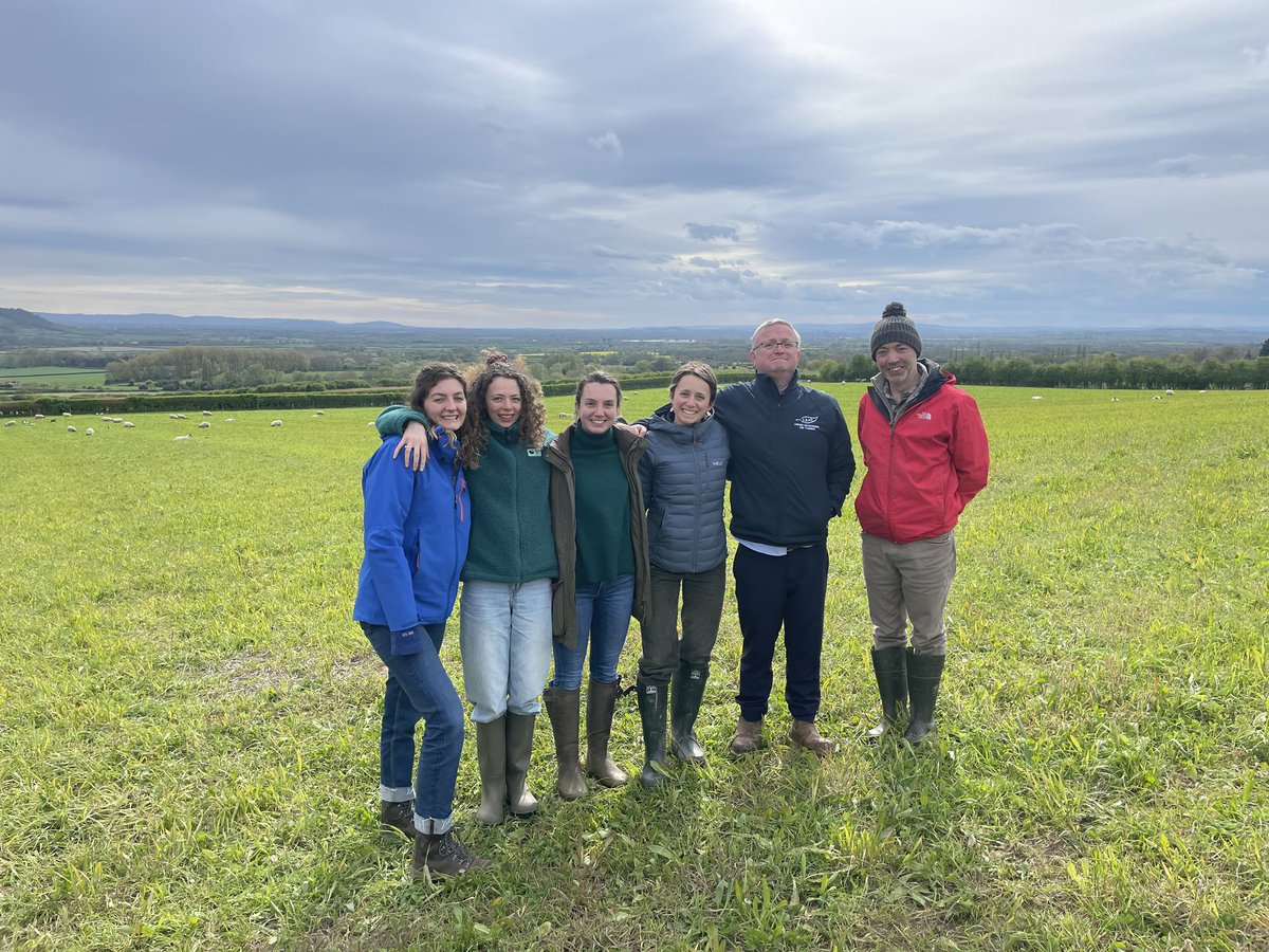 Great to host and share ideas with the @LEAF_Farming #IFM #SustainableAgriculture #RegenerativeAgriculture team #soil #air #water