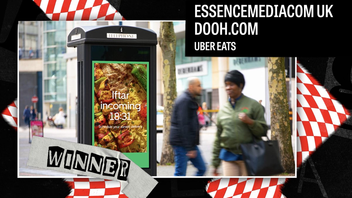 Congratulations to <a href="/emc_uk/">EssenceMediacom UK</a> | <a href="/WeAreDOOH/">DOOH.com</a> who are the Winners in the The Data &amp; Creativity Award Category at the #CxMediaAwards

<a href="/Campaignmag/">Campaign</a>