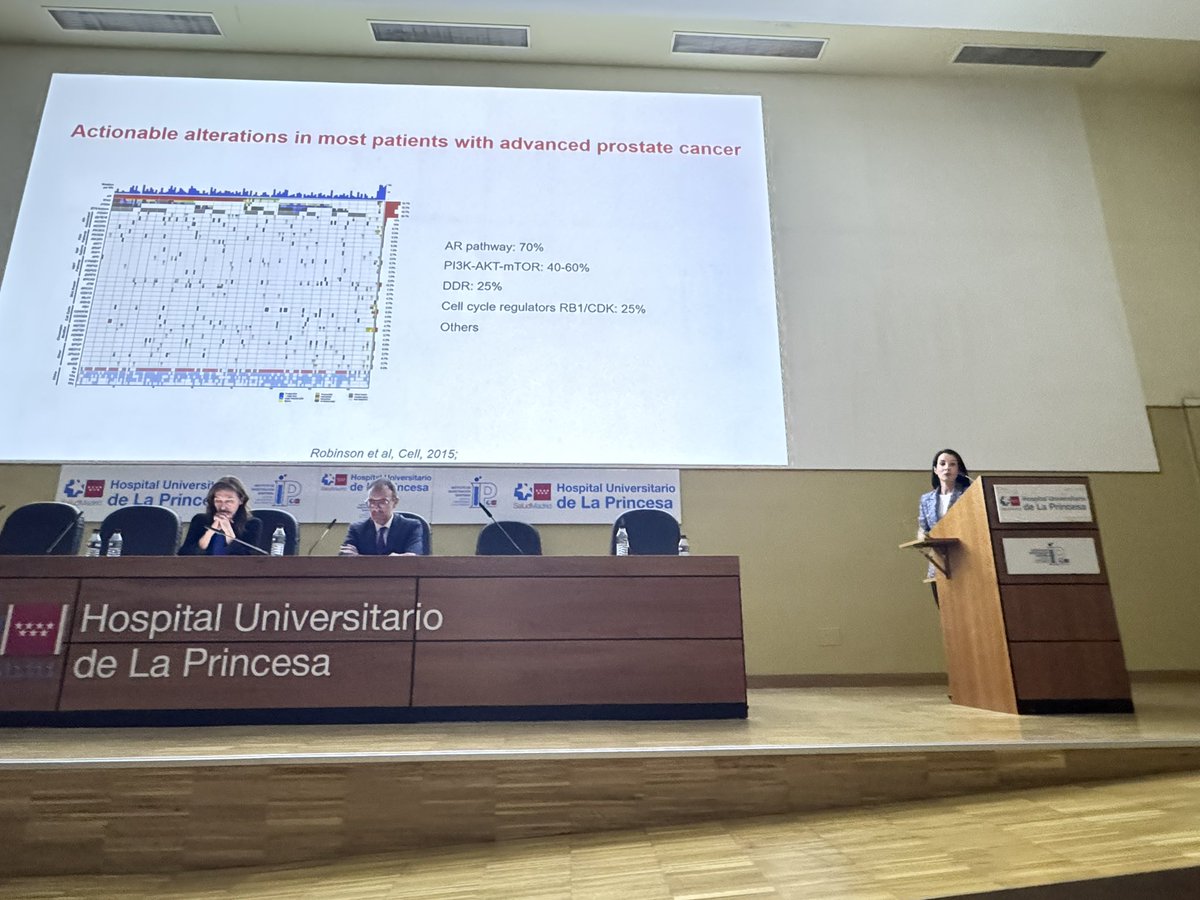 It has been an honor to participate in the multidisciplinary roundtable with Almudena Zapatero and @dralvaropinto on #ProstateCancer. We have enjoyed other talks from Enrique Billalabeitia, Emilio Ríos, and @Ecastromarcos Thxs Nuria Romero @lsanjosemanso @urodeLaPrincesa