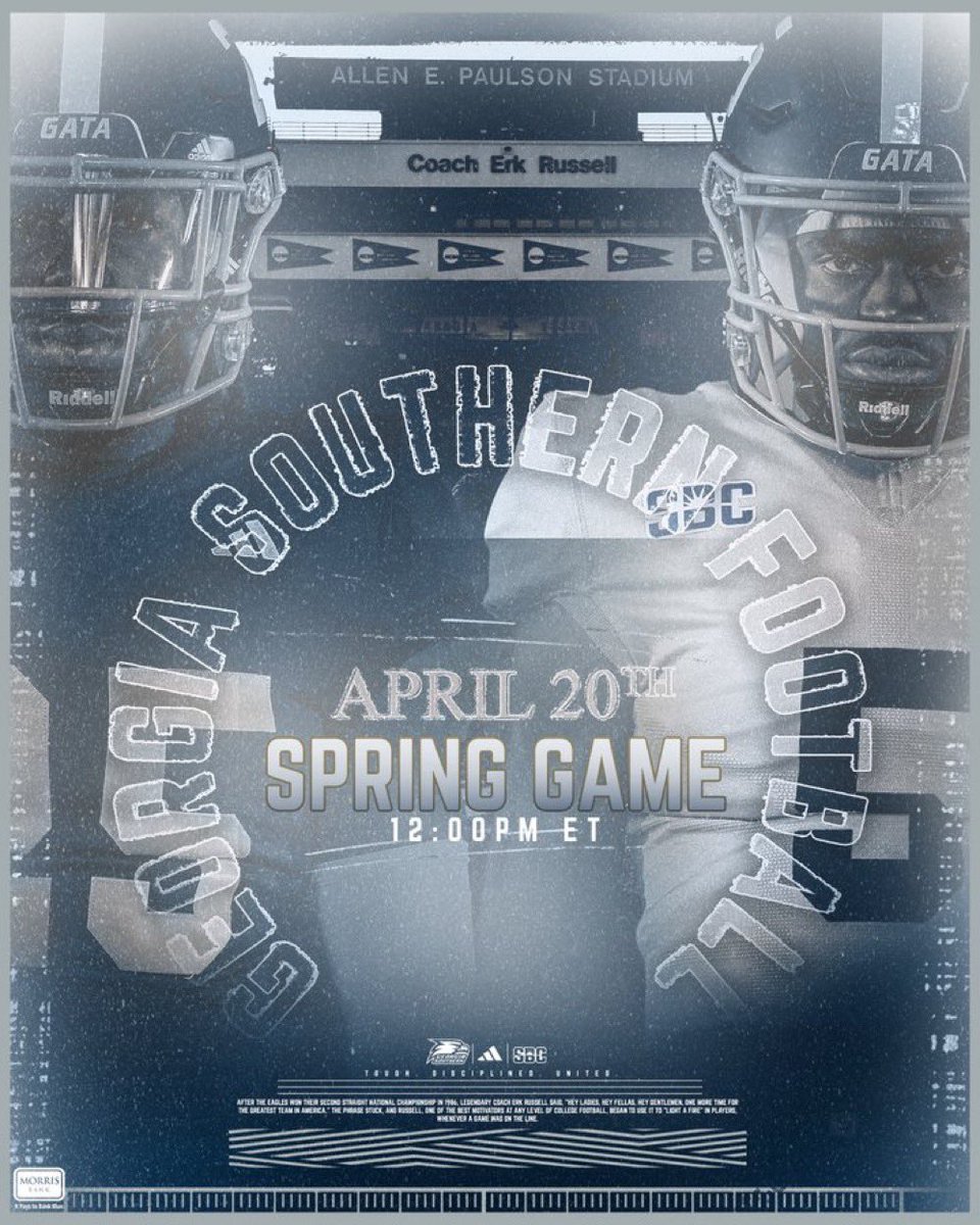 Thank you @GSCoachHelton for the Spring Game invite this Saturday! Can’t wait to be there! @CoachTaylorReed @CJTrickett9 @CoachAdamHolley @CoachKRBJr @coach_Ed_Harris @v