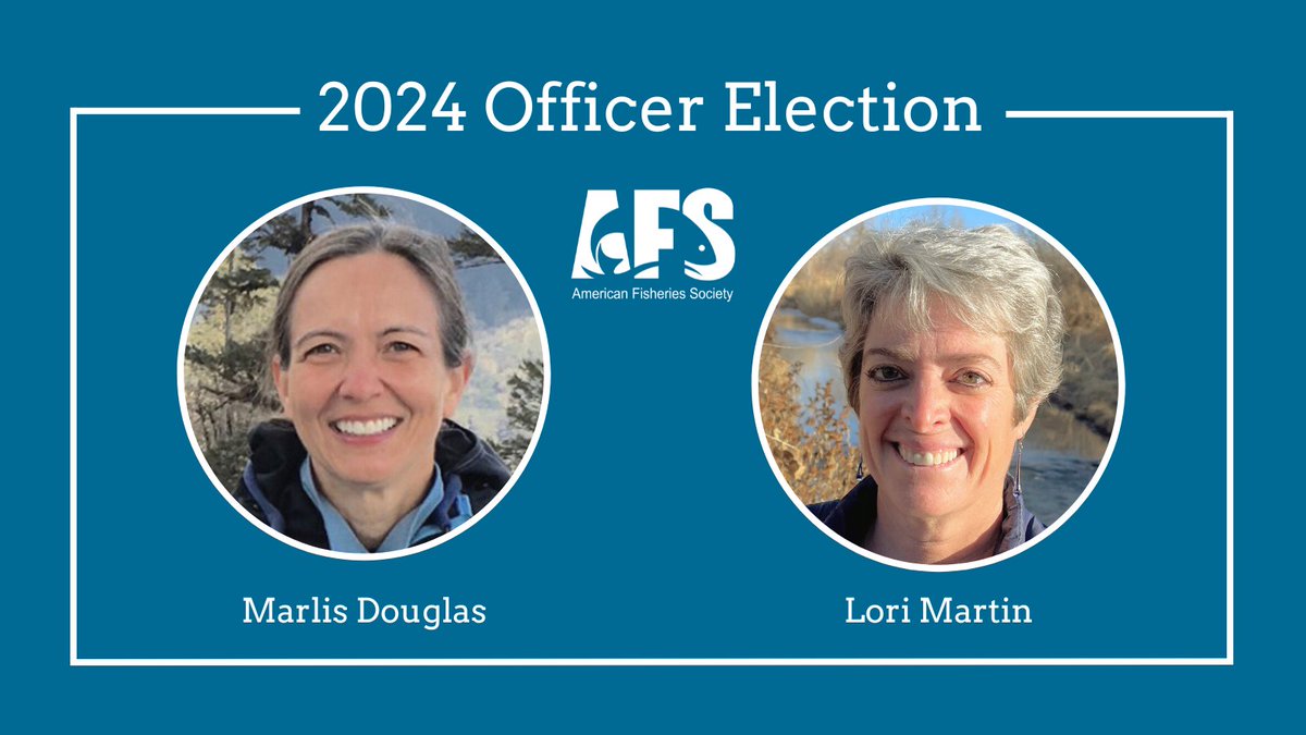American Fisheries Society (@amfisheriessoc) on Twitter photo REMINDER: Voting in this year's officer election ends on April 26. If you're a current AFS member and haven't voted yet, check your email for instructions from "voting@balloteer.com." The Second Vice President elected this year will serve as President of the Society in 2027-2028. REMINDER: Voting in this year's officer election ends on April 26. If you're a current AFS member and haven't voted yet, check your email for instructions from "voting@balloteer.com." The Second Vice President elected this year will serve as President of the Society in 2027-2028.