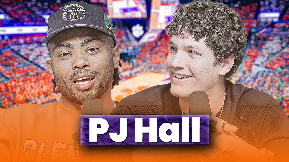 🚨New @YouTube Video Is Now Live!🚨 In today’s video, our guy @D_Rench_ sits down with Clemson Basketball’s PJ Hall to go over Clemson’s basketball season and March Madness run 🏀 Tune In Below! ⬇️ #GoTigers🐅 youtu.be/44KToH86RQc?si…