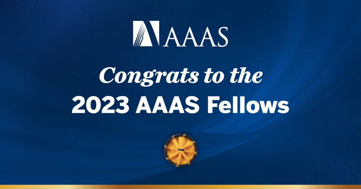 🎉 Congratulations to the new 2023 class of #AAASFellows 🎊 AAAS Fellows: Introduce yourselves to each other and other @AAAS members on Member Community -- we can't wait to meet you! members.aaas.org/discussion/mee…
