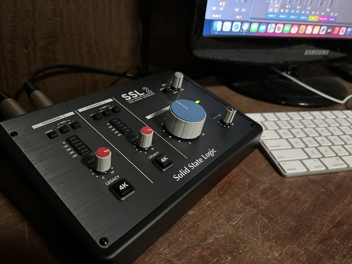 I got my new audio interface in the mail today (which sounds way better) AND my acoustic guitar back from my guitar tech, who lowered the action on it, so I think I’m all set to start recording my acoustic instrumental album. Talk about a happy early birthday for me! 🙂🎶