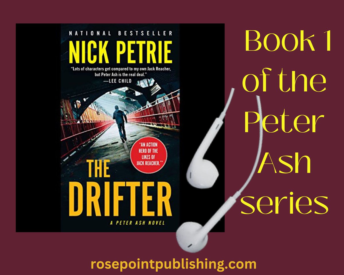 #TheDrifter by #NickPetrie A Peter Ash Novel Bk 1 New to successful series, Peter Ash an impressive ex-Marine protagonist. Well-plotted, fast-paced, natural dialogue well-developed characters.

#mysterythriller #militarythrillers #blogger #bookblogger

tinyurl.com/mrcc3muk