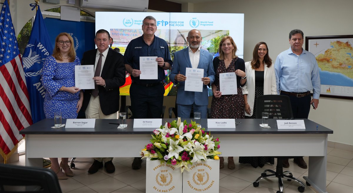 Today, we are pleased to announce the launch of our partnership with World Food Program USA  that supports the World Food Programme's work in Latin America and the Caribbean!     

Read the full press release here: bit.ly/49ChmtC

@WFPUSA
#WorldFoodProgram #ElSalvador