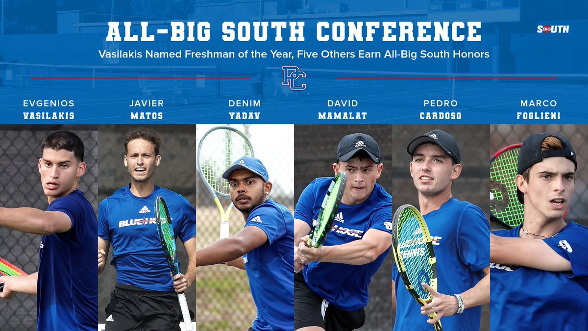 𝘼𝙇𝙇-𝘽𝙄𝙂 𝙎𝙊𝙐𝙏𝙃 𝘾𝙊𝙉𝙁𝙀𝙍𝙀𝙉𝘾𝙀 𝙃𝙊𝙉𝙊𝙍𝙎

Six Presbyterian players earned All-Big South accolades.

📰 - tinyurl.com/e23mkzku

#GoBlueHose