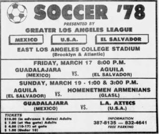 FOOTBALL/SOCCER HIVE MIND: does anyone have info or know where I can get info on the defunct Greater Los Angeles Soccer League? The league hosted the Homenetmen Armenians, Maccabi Los Angeles, Los Angeles Kickers and other historic teams.