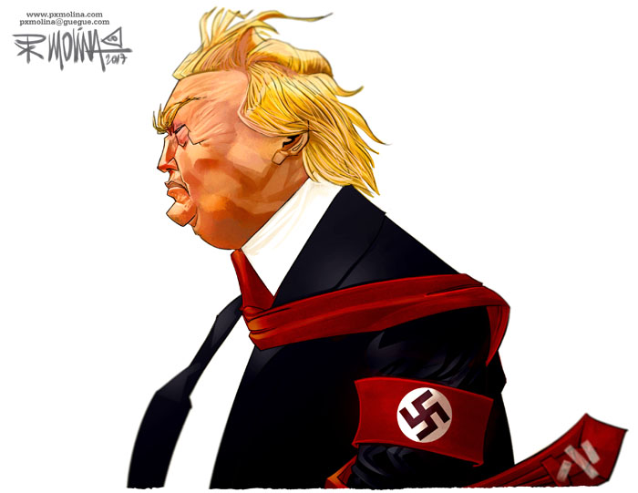 Quién está de acuerdo en que Trump representa al fascismo del siglo XXI?