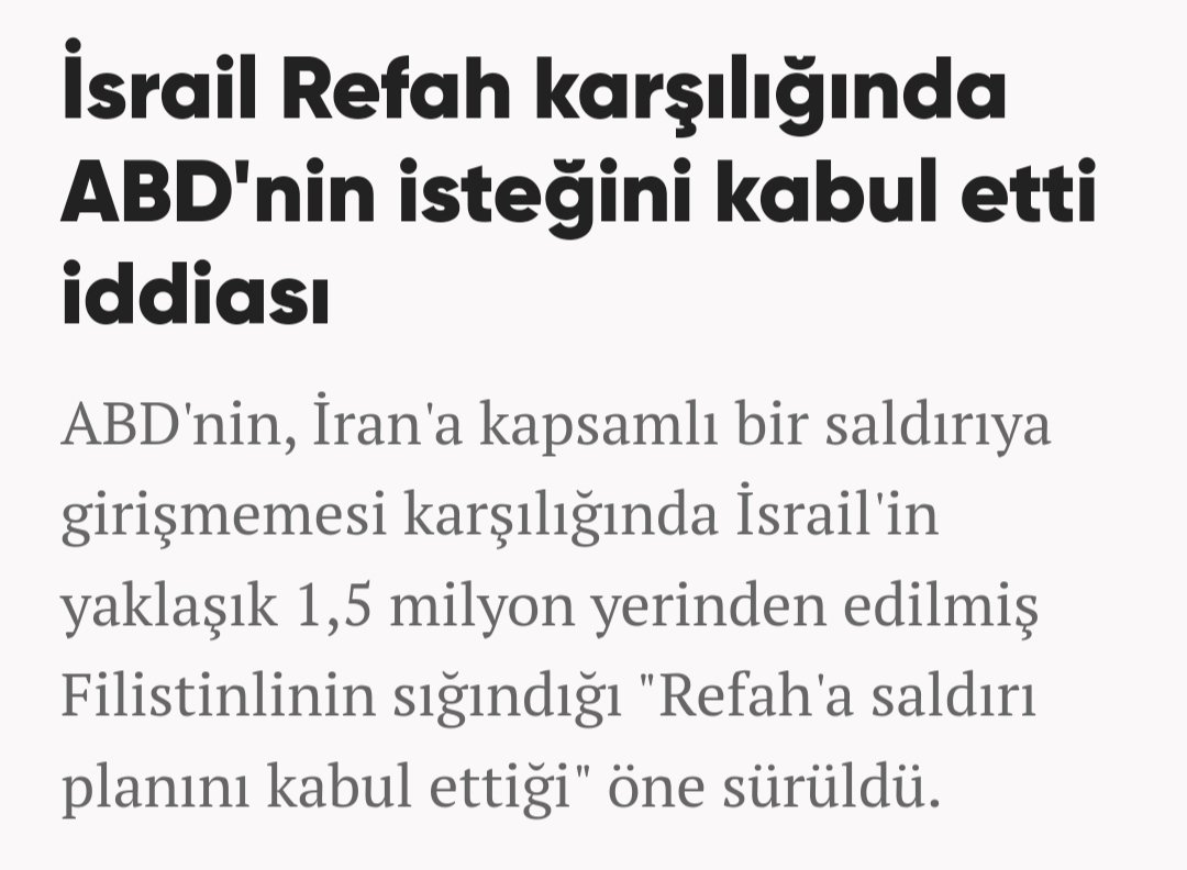 6. maddeyi okuyun. Yazdığım her şey bir bir gerçekleşiyor. Kirli pazarlığın altında neler olduğunu şimdi daha iyi anlıyoruz.