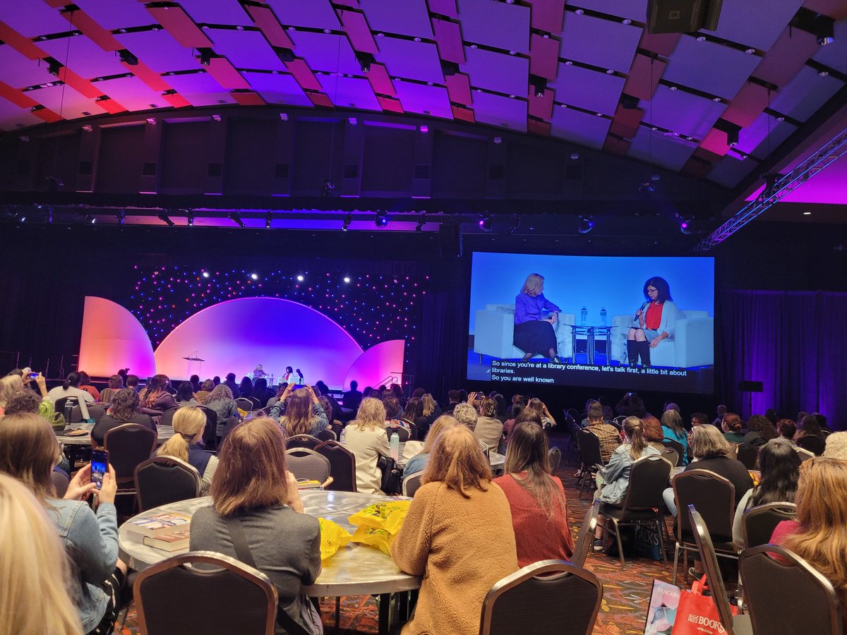 Attending General Session II.  Enlightening conversations!
 #tla24 
<a href="/Sparks_Interest/">Marcy Sparks</a> 
<a href="/Socorro_HS1/">Ignacio Estorga, Ed.D</a>