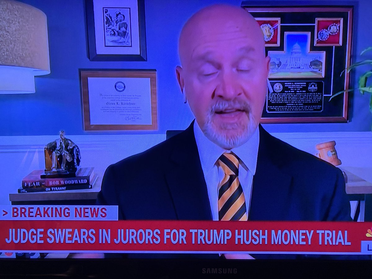 “I have a hard time imagining Donald Trump making it thru this trial without landing in a jail call.” Glenn Kirschner via #DeadlineWH