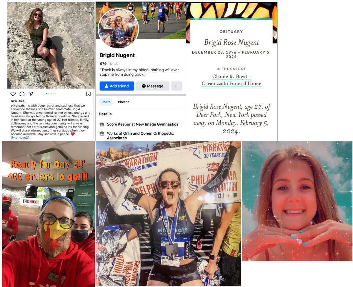 New York Marathon runner 27 year old Brigid Nugent died in her sleep on Feb.5, 2024.

Young women don't die in their sleep unless they've had COVID-19 mRNA Vaccines which cause subclinical myocarditis in about 1 in 30 per mRNA injection.

Early morning hour surge of stress…
