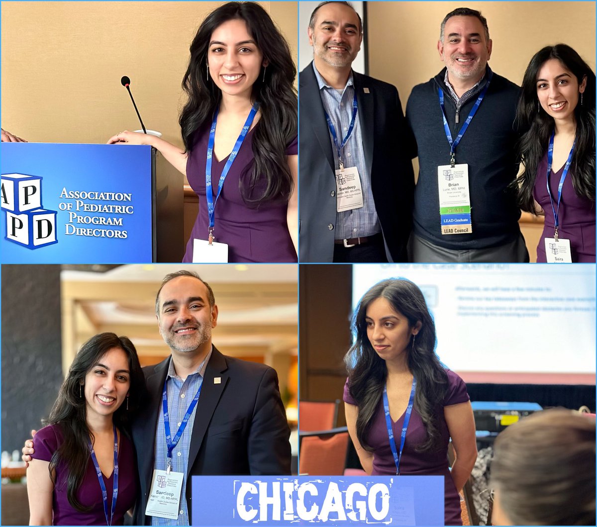 The collaborative journey continues! @KapoorMedEd joined @ZuckerSOM (class of 2023) graduate, Dr Saira Khan, in Chicago for #APPDspring2024 discussing incorporation of #SubstanceUse education into residencies & medical schools. #ModelUp @NorthwellHealth