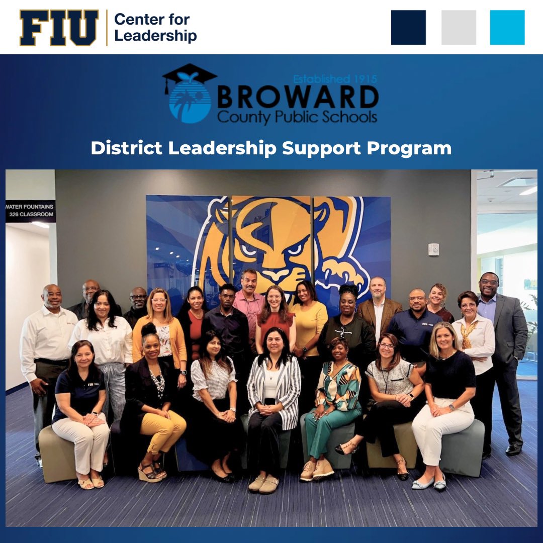 Congratulations to the 20 participants of Cohort VI of the Broward County Public Schools, District Leadership Support Program! They dedicated the past 2 days toward becoming #BetterLeaders for a #BetterWorld!