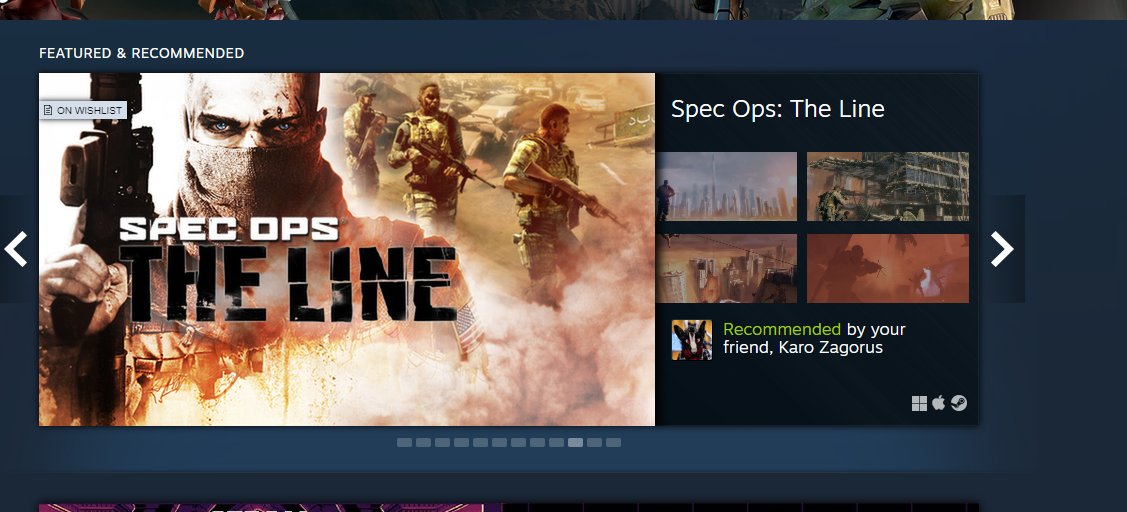 Yeah thanks Valve I'll pick this up in a few minutes, thanks for recommending it (It's delisted)