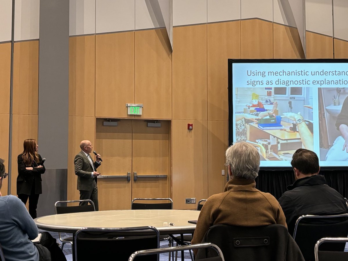 Wrapping #AANAM at the highest level of #FND science. Mark Edwards and Sarah Lidstone translated research findings to the formulation of diagnosis and treatment of patients. A practical and dynamic presentation. 🙏🏻