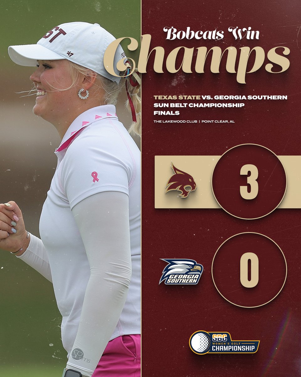 The final tally in the #SunBeltWG Championship match

#EatEmUp