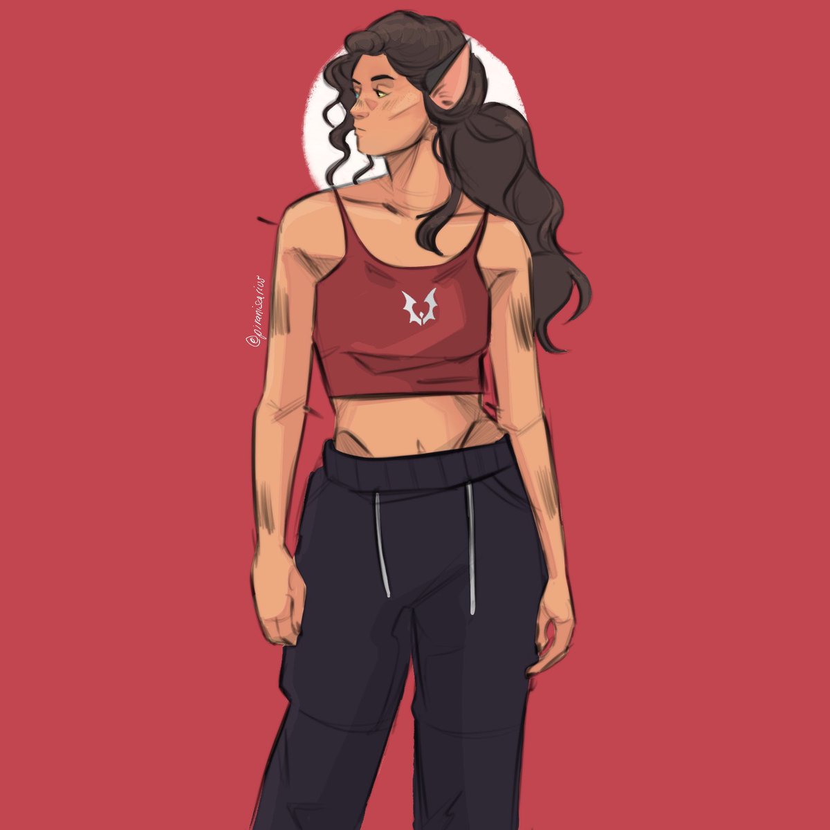 Just love drawing her in casual fits

#catra #spop #shera #fanart #myart #Procreate #procreateart #ArtistOnTwitter #artistontwt #digitalart #SheraandthePrincessesofPower #spoptwt