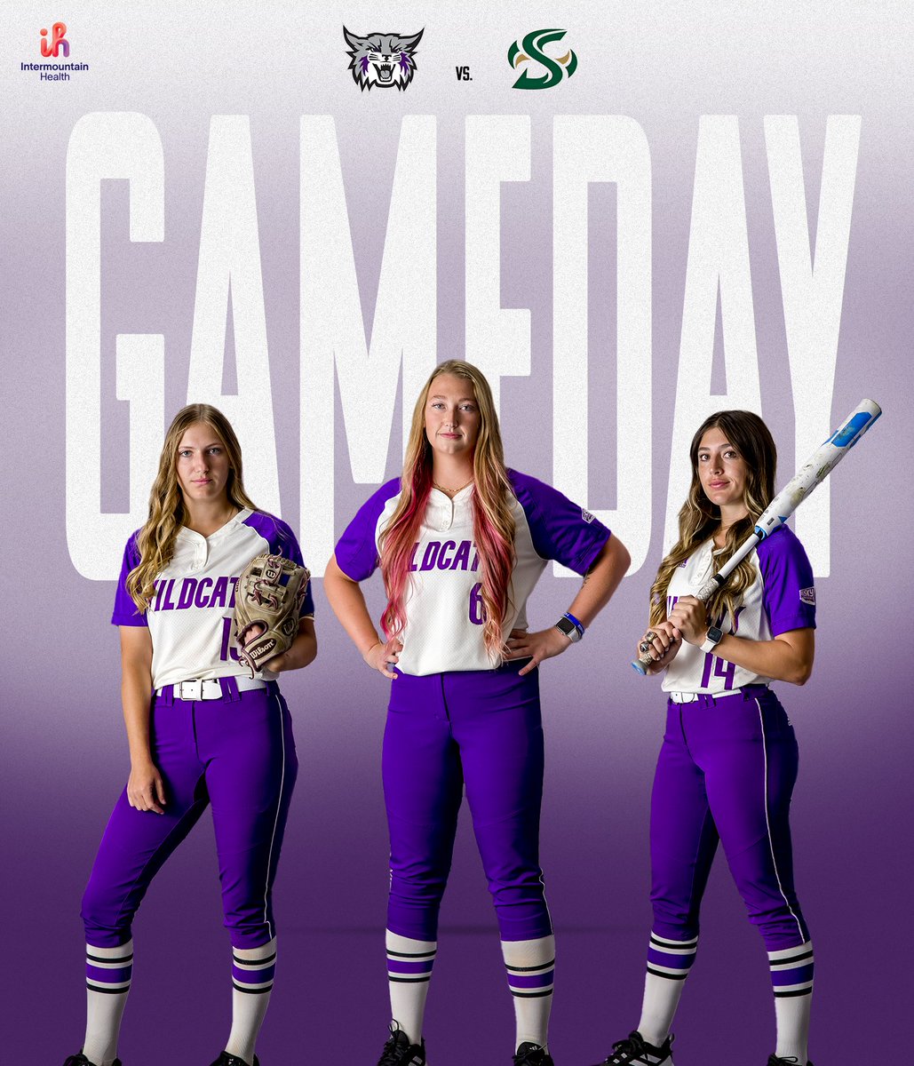 Game Day + Senior Day ⭐️ We will be celebrating our seniors and the retirement of Coach Amicone ☺️ 🆚 Sacramento State ⏰ Noon 📍 Wildcat Softball Field 🎟️ Free Admission 📺 ESPN+ 📊 WeberStateSports.com #WeAreWeber