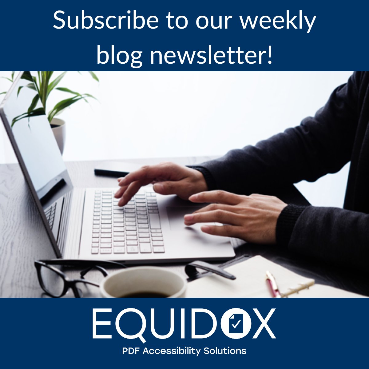 Stay up to date on the latest PDF accessibility tips, tricks, news, and laws! Get Equidox's latest PDF accessibility blog delivered to your inbox every Wednesday by subscribing to our weekly newsletter! hubs.la/Q02tbr2s0
#a11y #accessibility #DigitalAccessibility #UX #CX