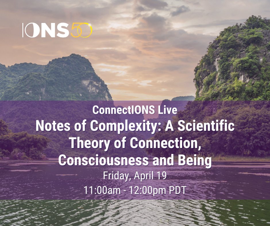 Join us tomorrow for a special ConnectIONS Live. Register for free: noetic.org/event/notes-of…