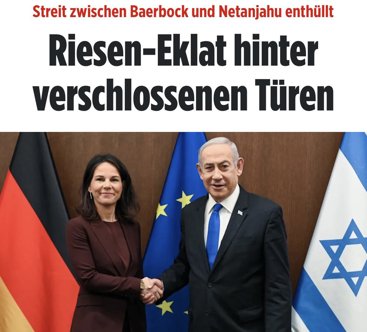 Der letzte grüne Außenminister war auch gegen den Irakkrieg und pflegte trotzdem einen professionell-diplomatischen Umgang mit den USA. Die Grünen von heute können nicht mal das! #Baerbock #Netanyahu #Israel