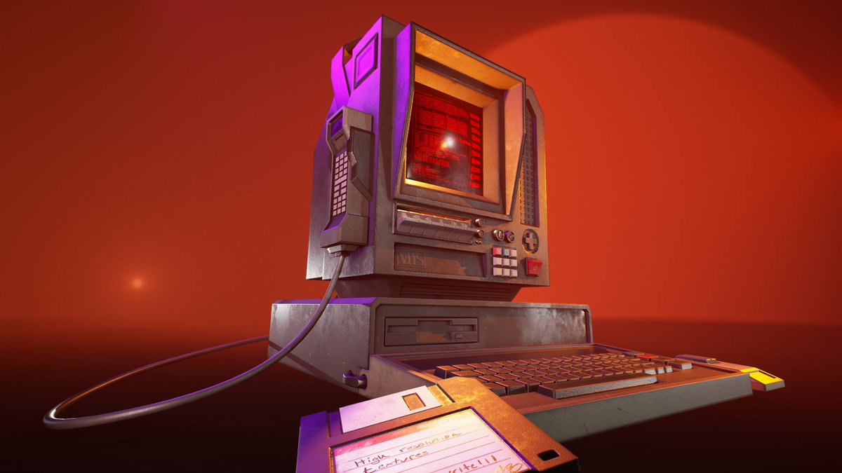 RamonMatasArt's tweet image. Hace aproximadamente un año hice este modelo y llevo un tiempo pensando en volver a hacer un render ahora que tengo más experiencia en Marmoset. Menudo cambio hacen unas luces y entender un poco de cámaras