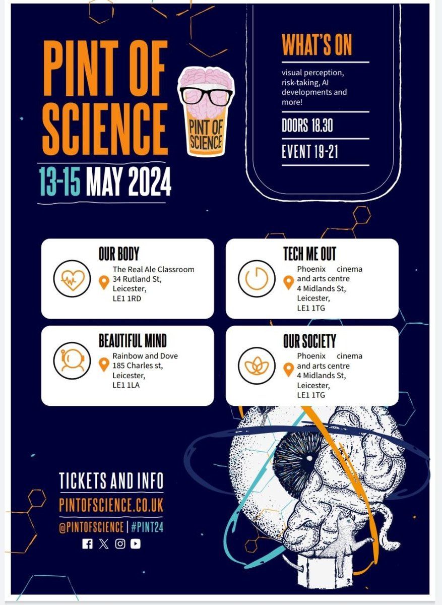Looking forward to this year's <a href="/pintofscience/">Pint of Science UK</a> #pint24 nights but I don't know yet where you will find me, too many amazing talks to choose from!