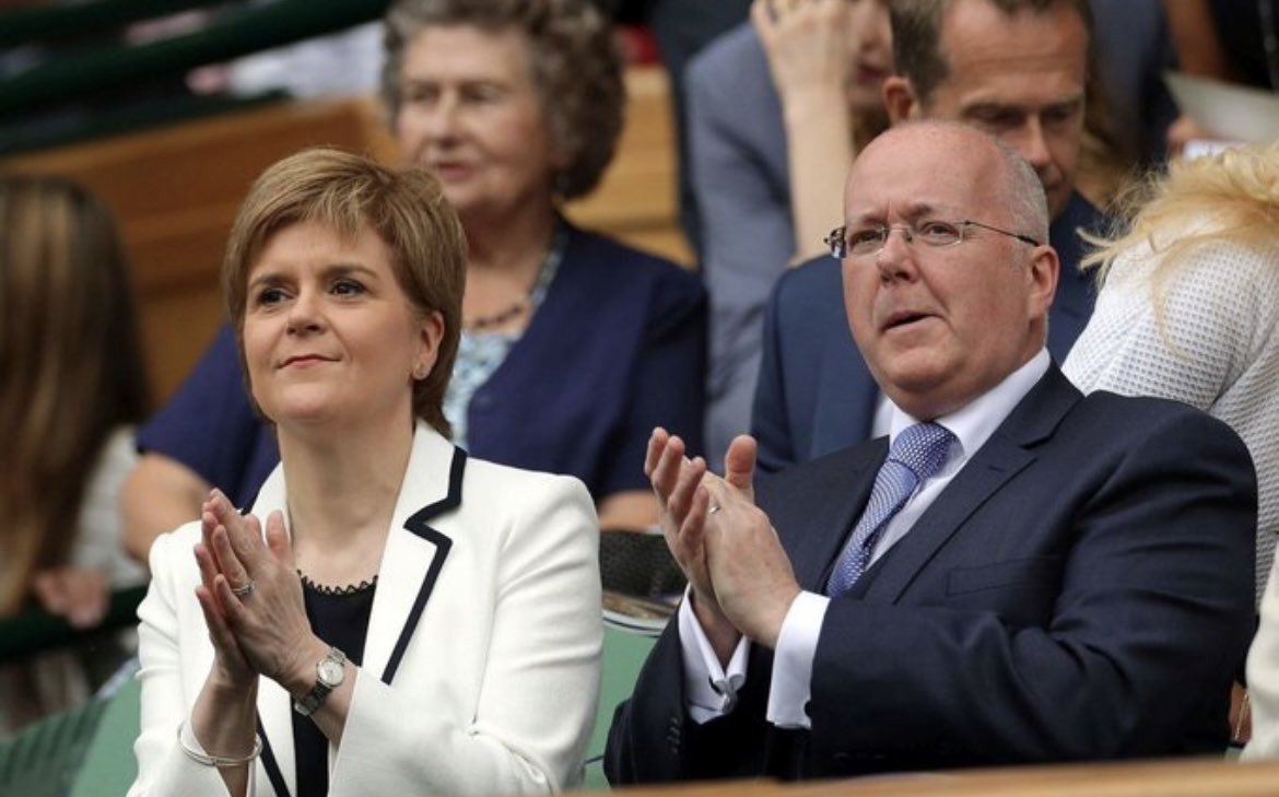 GallIain's tweet photo. They laughed at Scotland for so long, well they aren’t laughing now. #grifters #Murrellarrested https://t.co/J0HWRNH6nK