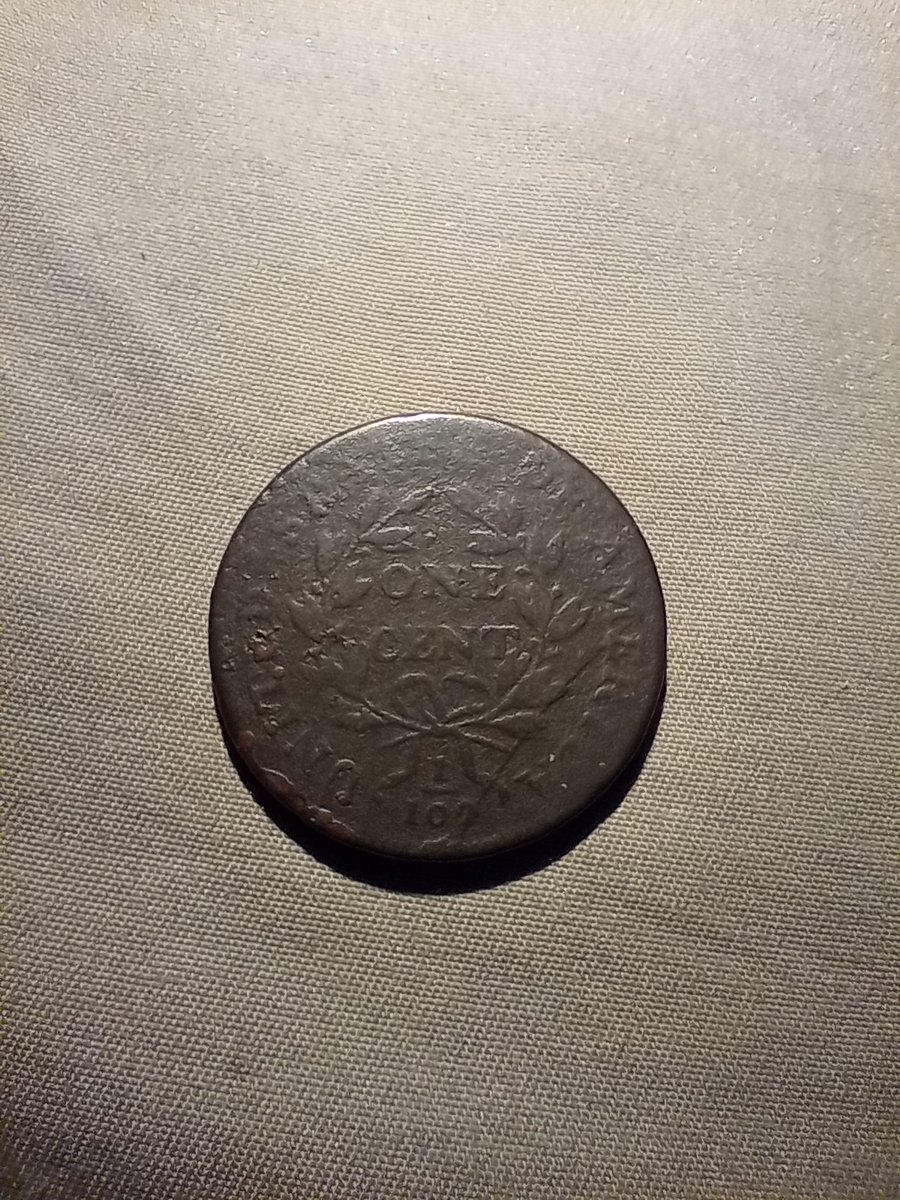 Hi Ruffians!!

This coin I just got has so much history behind it. This is an American large cent from all the way back in 1798! The US was only 22 years old, and had only been making coins since 1792. It may be really worn, but the coolness of this coin shines!

#RuffianHobbies