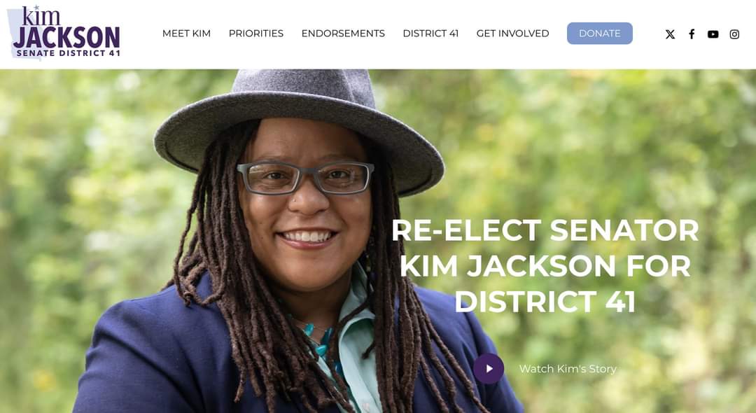 NEW WEBSITE JUST DROPPED! Check out ways to get involved, details about District 41 elections, and what I've been up to down at the Dome. kimforgeorgia.com