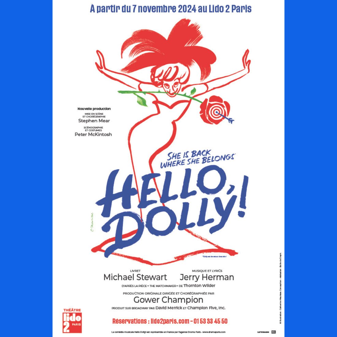 NEWS: ⭐ HELLO, DOLLY! – PARIS REVIVAL ANNOUNCED FOR LIDO 2 PARIS – DIRECTED & CHOREOGRAPHED BY STEPHEN MEAR – NOVEMBER 2024 ⭐ Read more - theatrefan.co.uk/hello-dolly-pa…