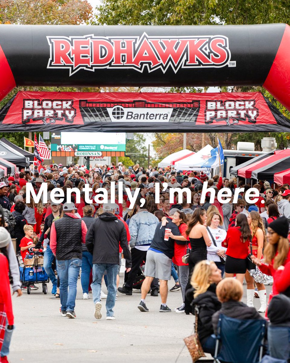 Dreaming of GAMEDAY 💭🏈 🎟️ SEMORedhawks.com/RowdyBowl #FeelinRowdy