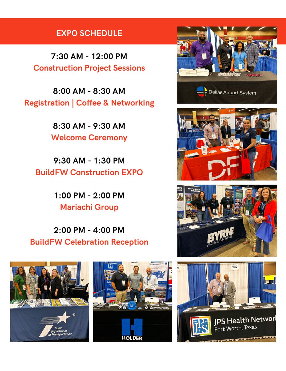 🚧    Don't Miss Out! 

Early Bird Registration for BUILD FORT WORTH 2024 Construction Expo ends on May 17th! 📅   Secure your spot today and take advantage of exclusive savings: ow.ly/QXwb50Rjt83

🏗️   #BuildFortWorth #ConstructionExpo #EarlyBirdOffer