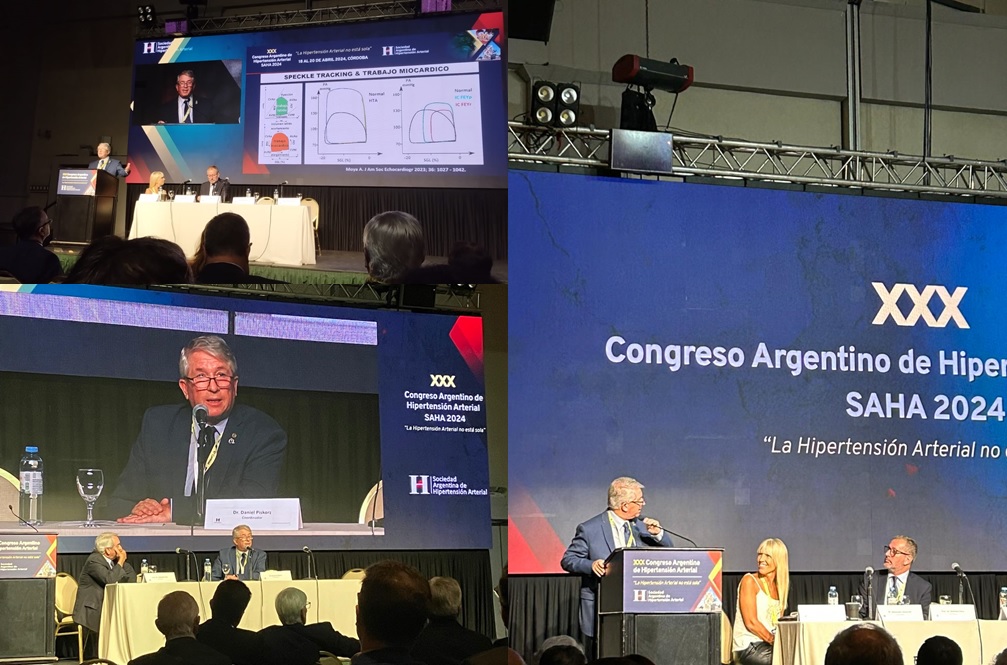 Primer día Congreso SAHA 2024. Extraordinario éxito de la organización, gran programa científico. Muchas gracias y felicitaciones Ariel Volmaro y Marcos Baroni!!!