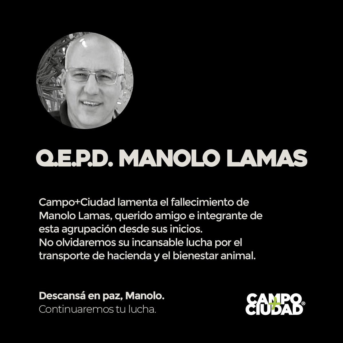 Un abrazo al cielo <a href="/ManoloLamas71/">Manolo Lamas.</a>.
