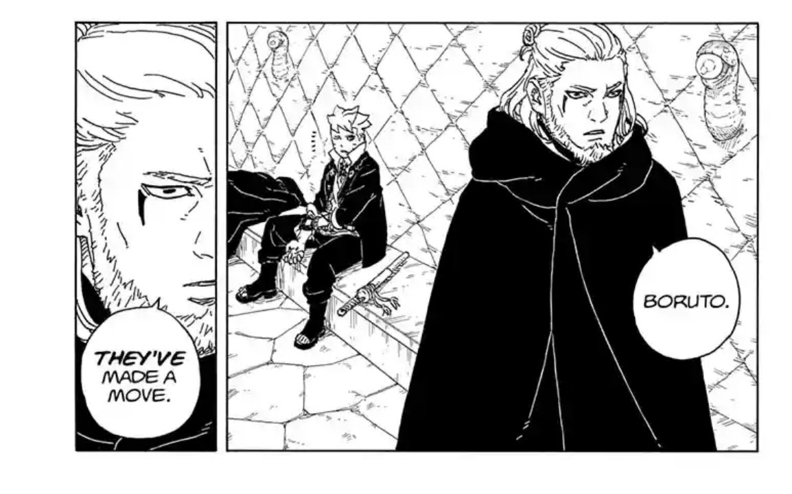 Oh…did Kashin Koji come back earlier or is this his first appearance since he "died" I forgor GAHAHAH