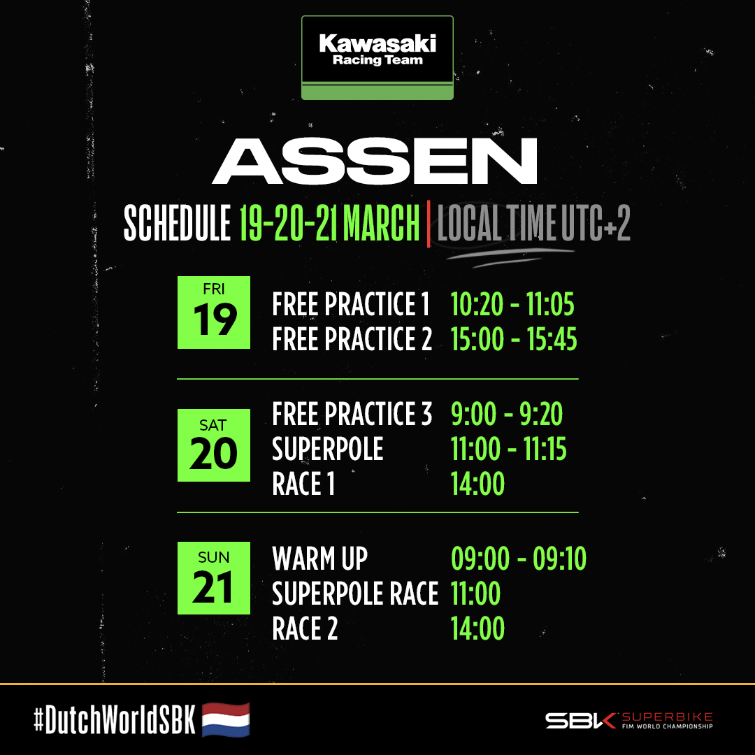 Assen schedule