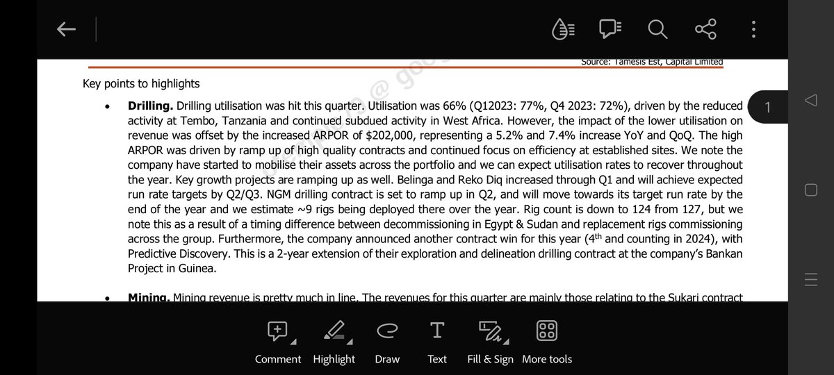 @jpsc01 @F15JCM Lots of moving parts on drilling but 1qtr doesn't reflect trend & ARPOR up significantly offsetting

Tamesis attempt at summarising what is happening below ⤵️