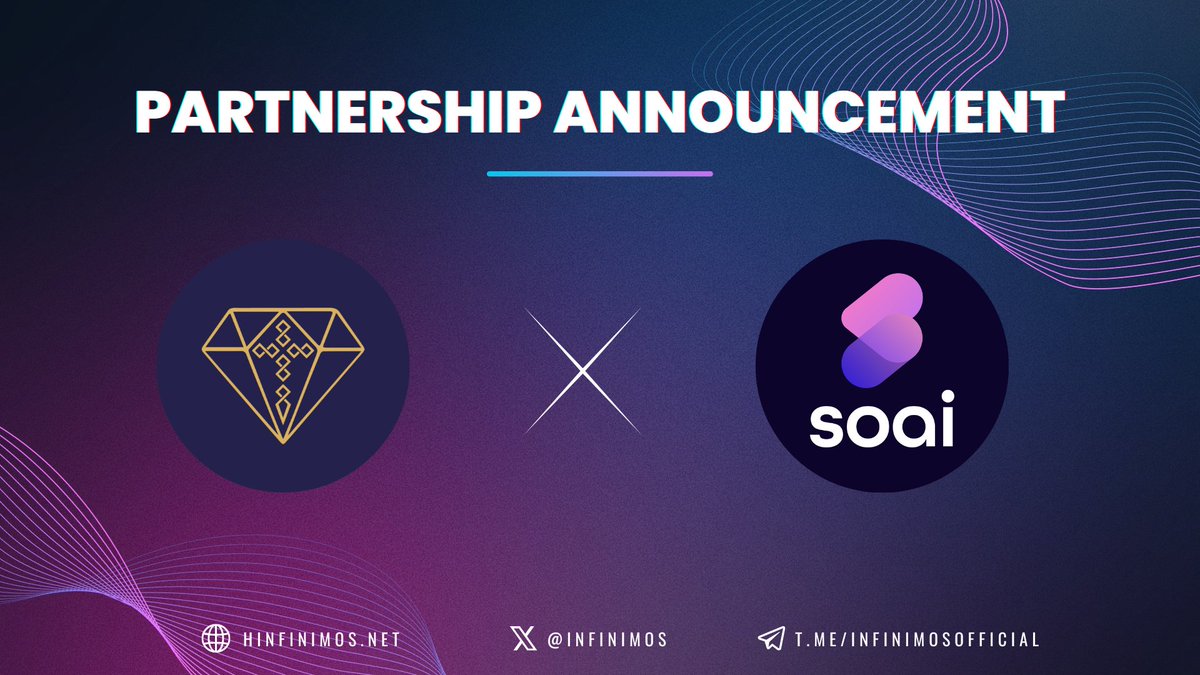 We are excited to announce our new partnership with @SOAI_web3 ! 🚀 SOAI is an innovative AI platform originating from Silicon Valley, dedicated to providing profound emotional companionship through highly advanced AI technology. 🌟 Together, we are on a mission to revolutionize…