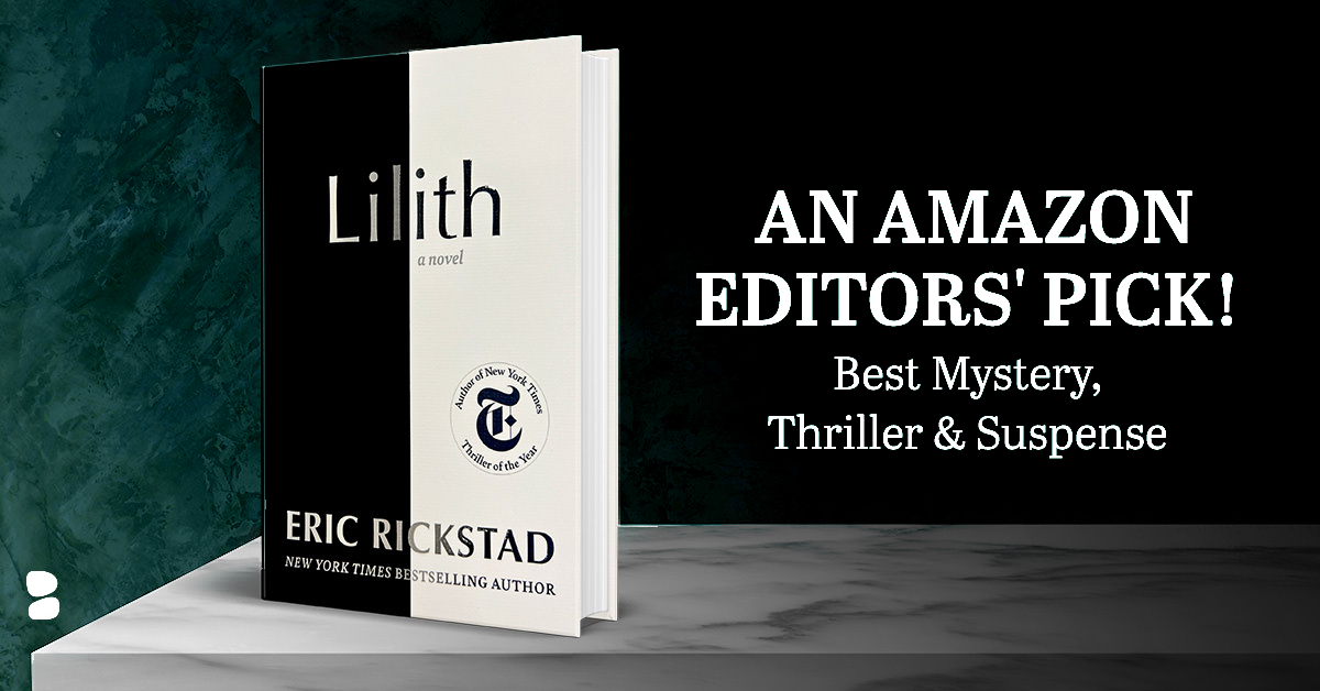 “Timely and poignant”- @donwinslow “A literary dunk tank.”- @TessaWegert “Brilliant and brutally honest.”- @verigatenun991 The @Amazon Editors' Pick #LILITH by @ericrickstad is out NOW. AMZ: amazon.com/Lilith-Eric-Ri… B&N: barnesandnoble.com/w/lilith-eric-… APPLE: books.apple.com/us/book/lilith…