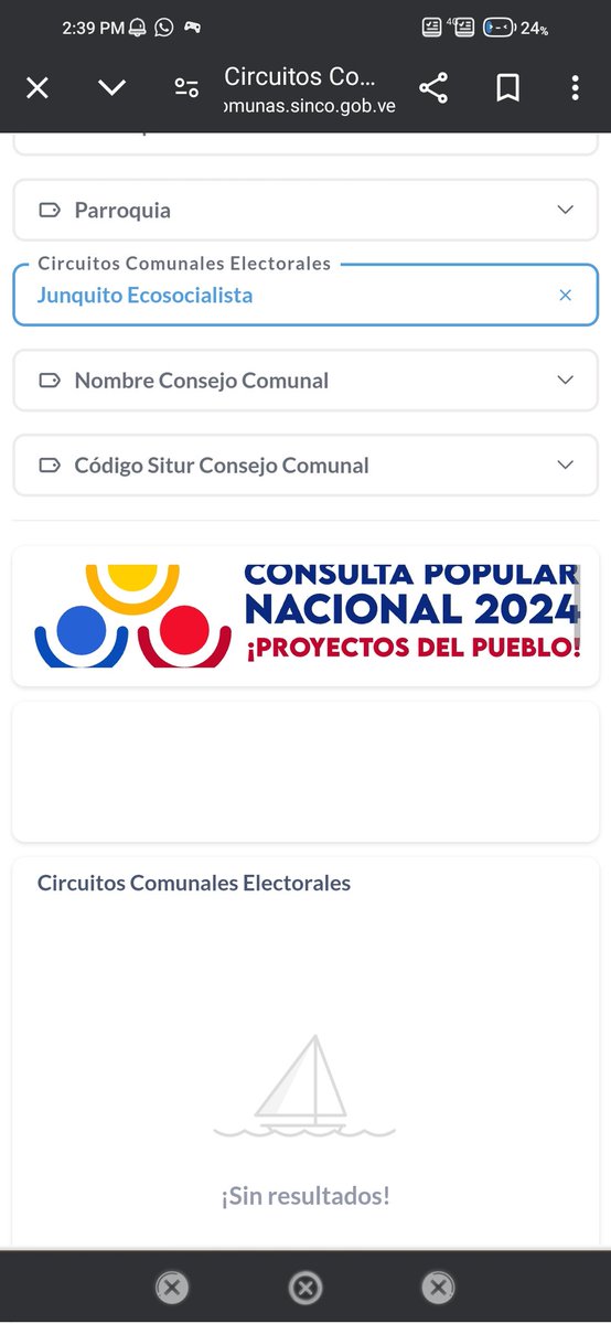 @ComunasVE_ <a href="/gvernaez/">Guy Vernaez</a> <a href="/TarekWiliamSaab/">Tarek William Saab</a> <a href="/MinpublicoVEN/">Ministerio Público venezolano</a> el Consejo Comunal Alto Irapa denuncia que ahora aparece en una supuesta Comuna en construcción Junquito Ecosocialista que no aparece en el sistema de comunas, tampoco aparece el centro de votación mi mundo estudiantil, ??????