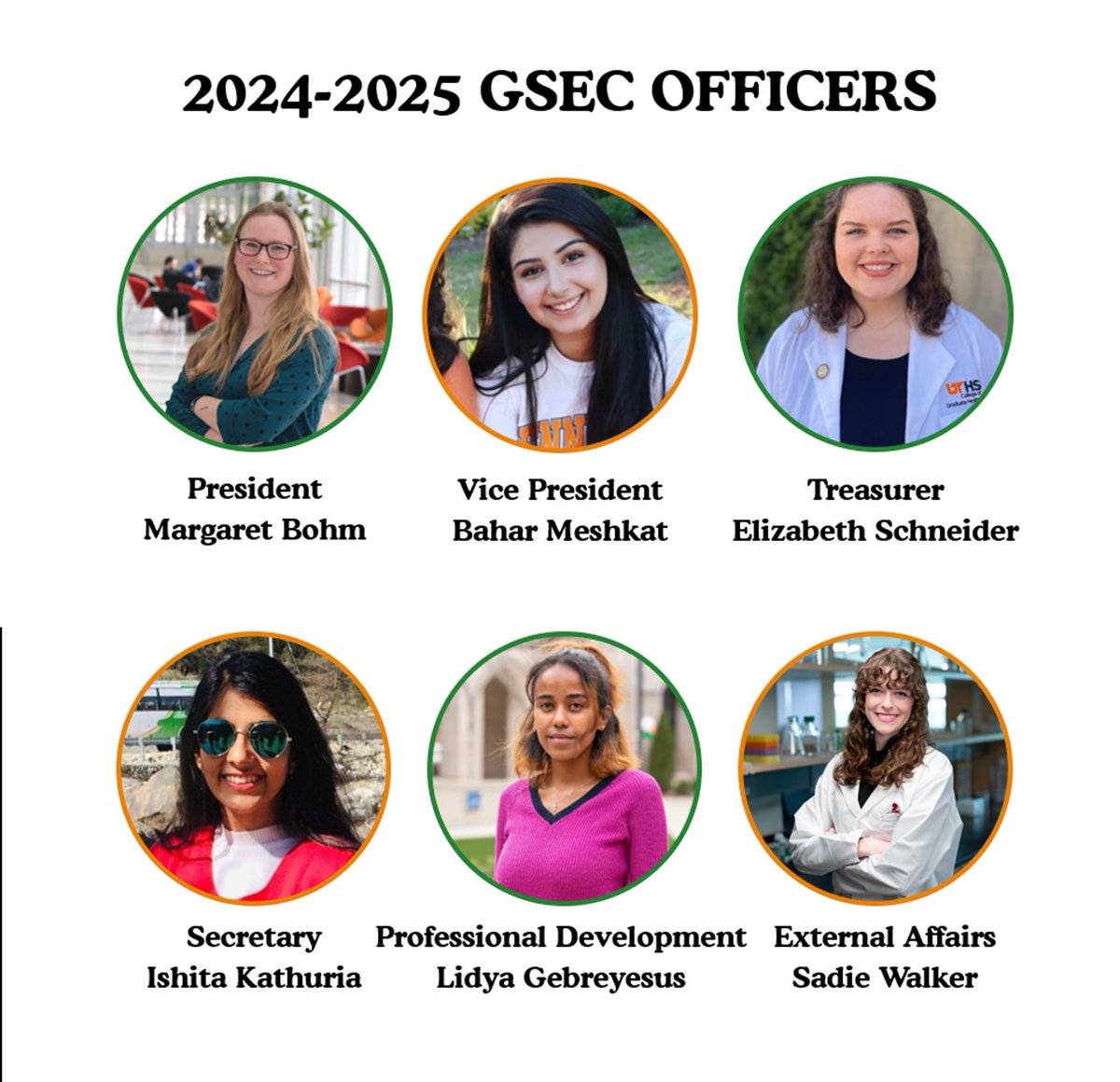 I'm incredibly honored to have been elected president of the <a href="/UTHSC_CGHS/">UTHSC College of Graduate Health Sciences</a> Graduate Student Executive Committee! Thank you to our previous GSEC president and officers for all of their hard work this past year. I'm so excited to see what next year brings!