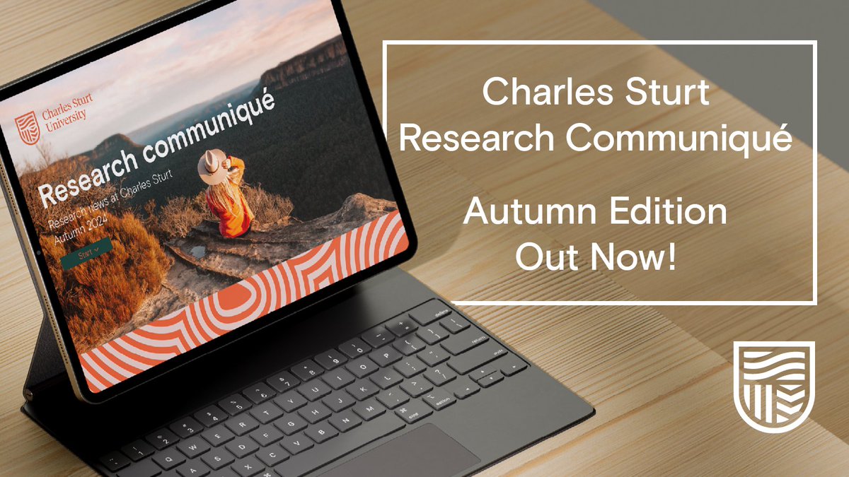 We invite you to explore @CharlesSturtUni's research insights, discoveries & initiatives in the #CharlesSturtResearch Autumn communiqué. This new issue is brimming with our latest innovations to address diverse environmental & socioeconomic challenges. cdn.csu.edu.au/__data/assets/…