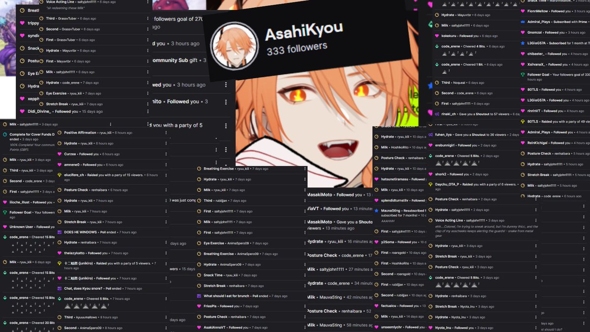 AsahiKyou's tweet photo. Yo. Thank you everyone for the overwhelming support on my comeback streams.

We finally hit 333 followers (and counting) on twitch and we also hit Gold 4 on TFT from Silver 4 in one sitting

See you later tonight 11PM JST for some Helldivers 2!

#VtubersUprising https://t.co/twsJFf6E8v