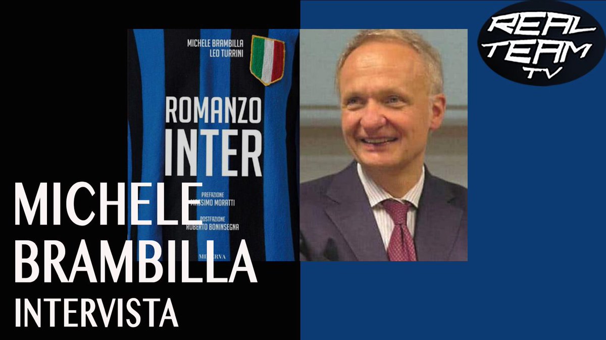 La mia 🎥 #intervista qui 👉🏻 youtu.be/trdT_ZMZQbc?si…

@RealTeamTV intervista #MICHELEBRAMBILLA per “Romanzo Inter” @Inter di #minervaedizioni  @EdizioniMinerva scritto insieme a #leoturrini  con #prefazione di #MassimoMoratti e #postfazione di #robertoboninsegna